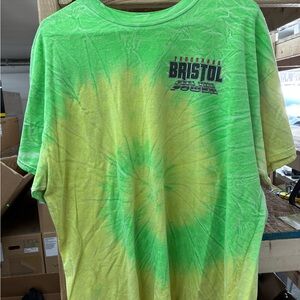 2017 Bristol NASCAR Shirt Tie-dye Vintage. Rare. Clean.